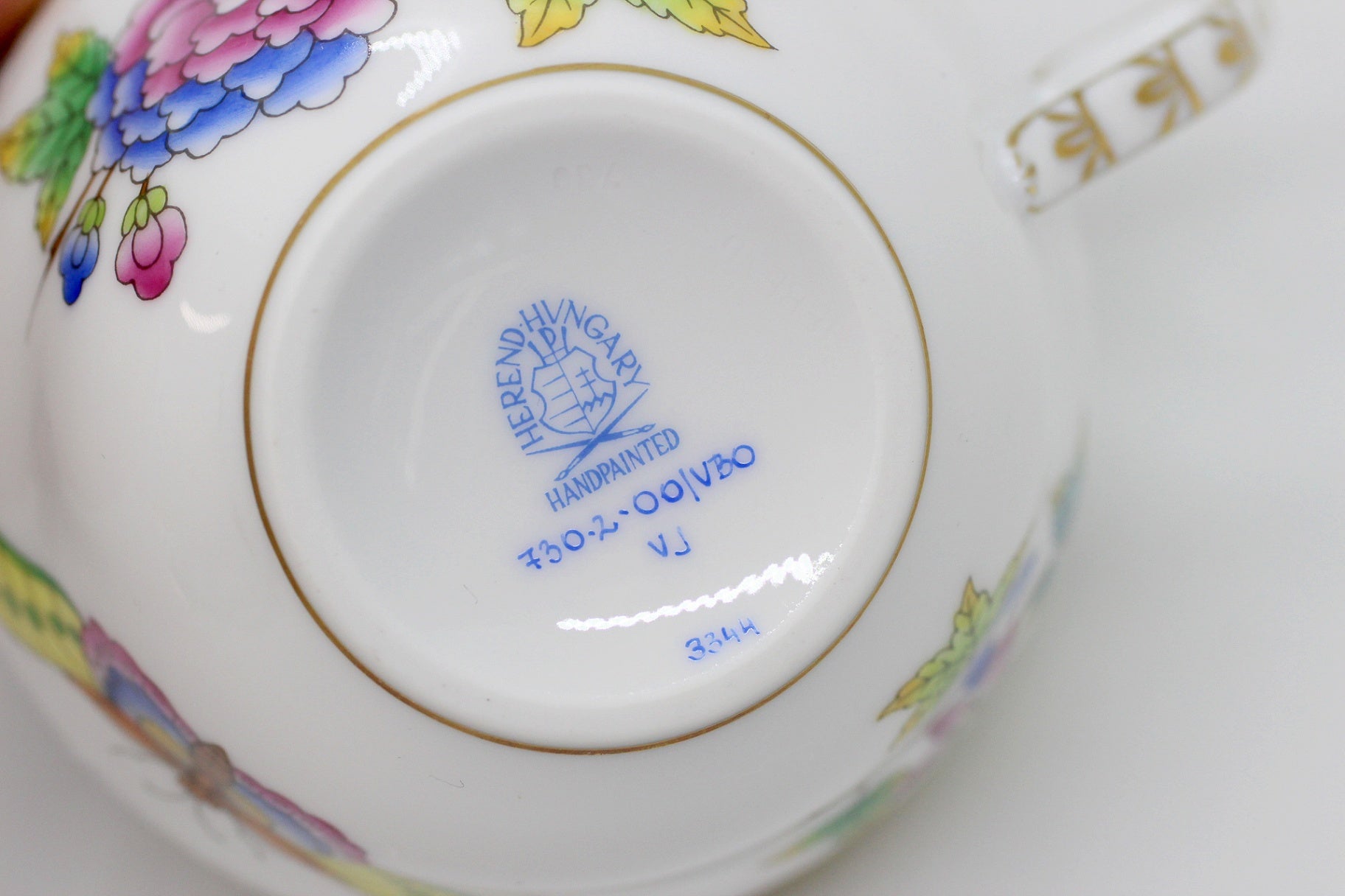 HEREND(ヘレンド) ビクトリアブーケ ティーカップ&ソーサー 200ml - 安心保証・業界最安値の販売 福助